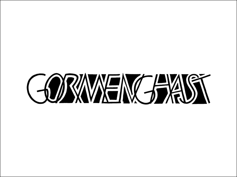gormenghast #1. Mark L'Argent - Lettering Artist