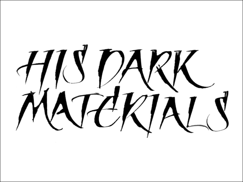 dark materials. Mark L'Argent - Lettering Artist