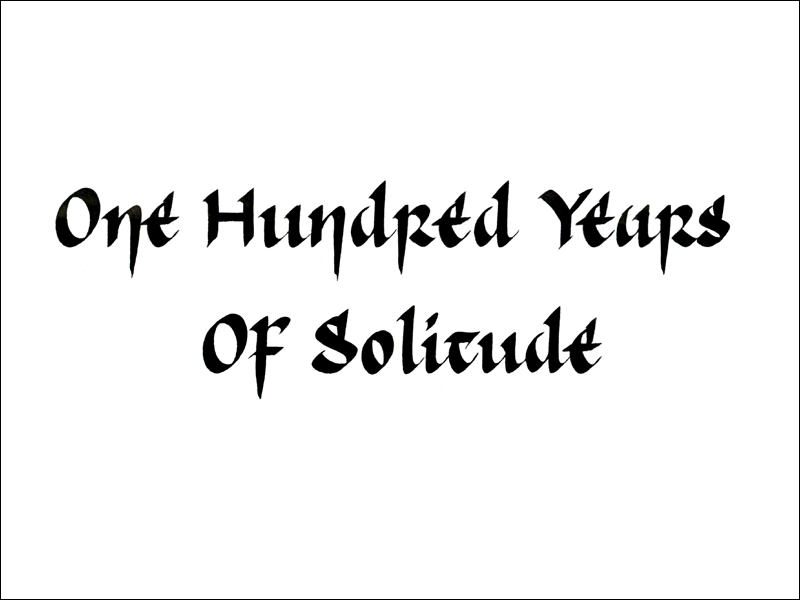 hundred years. Mark L'Argent - Lettering Artist