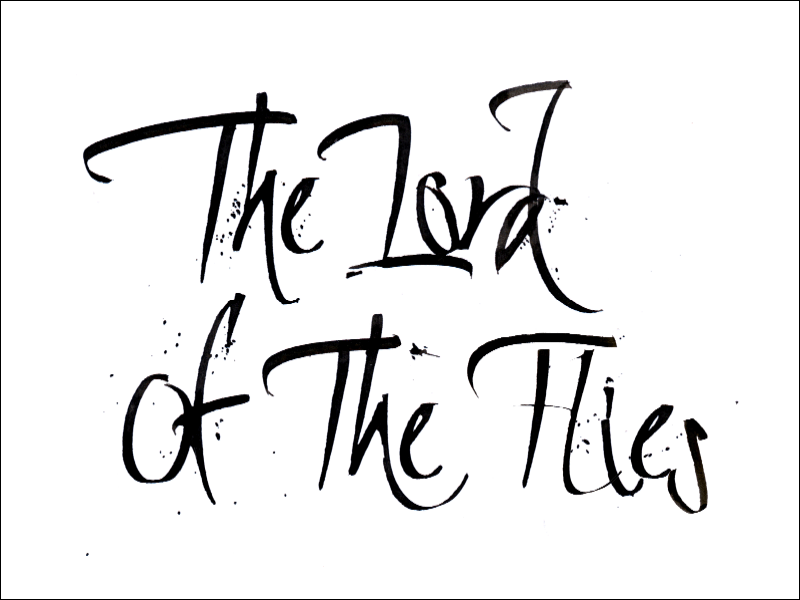 lord of flies. Mark L'Argent - Lettering Artist