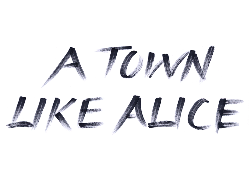 town like alice. Mark L'Argent - Lettering Artist