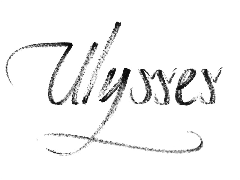 ulysses. Mark L'Argent - Lettering Artist