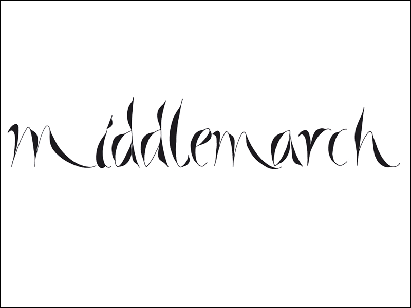 middlemarch. Mark L'Argent - Lettering Artist