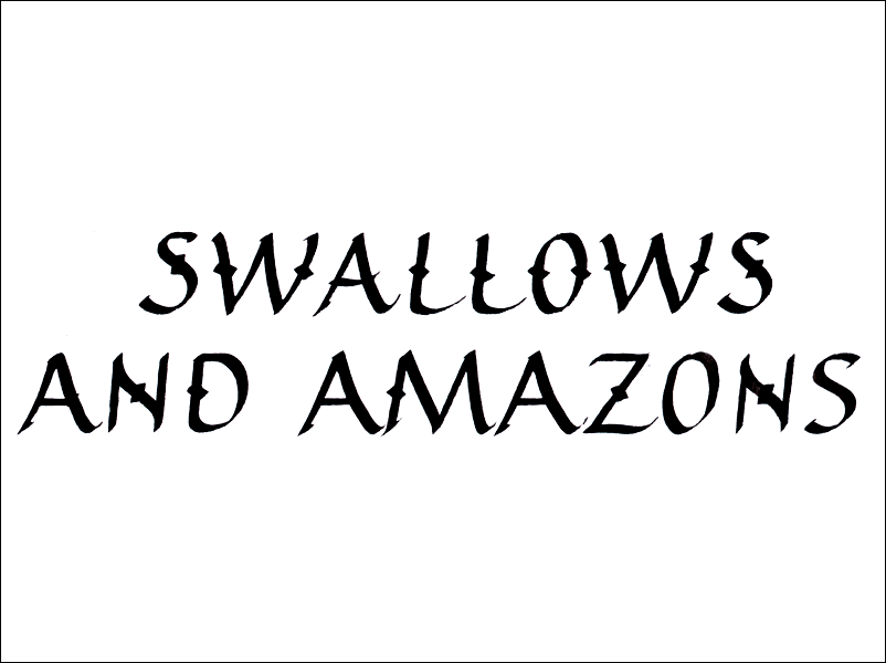 swallows & amazons. Mark L'Argent - Lettering Artist