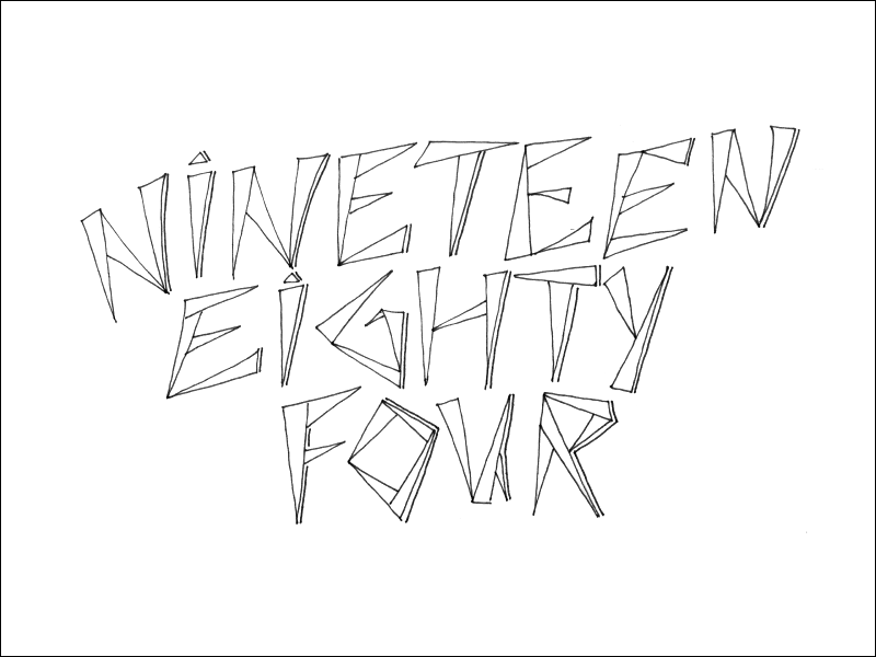 1984 #2. Mark L'Argent - Lettering Artist