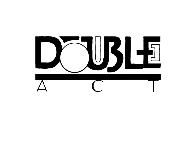 double act. Mark L'Argent - Lettering Artist