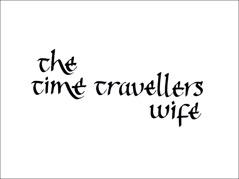 time traveller. Mark L'Argent - Lettering Artist